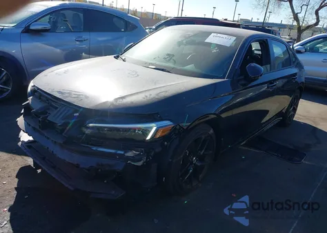 2024 Honda Civic Sport из США, поврежденный, VIN 2HGFE2F59RH521836